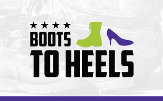 boots to heels logo